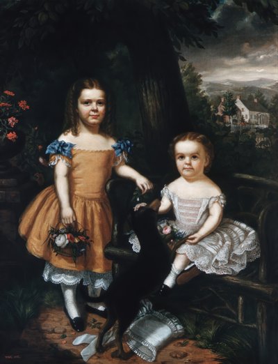 Córki Daniela T. MacFarlana, 1857. autorstwa Theodore E. Pine