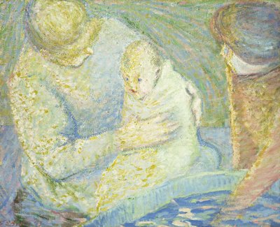 Kąpiel dziecka autorstwa Theodore Earl Butler