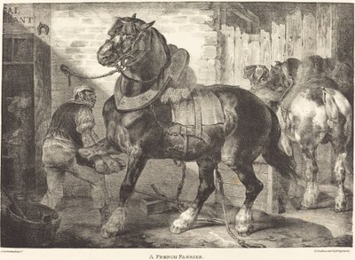 Francuski kowal autorstwa Theodore Gericault