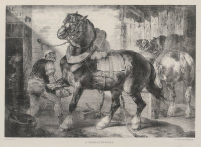 Francuski kowal autorstwa Theodore Gericault