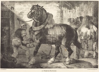 Francuski kowal autorstwa Theodore Gericault