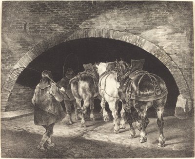 Nabrzeże Adelphi autorstwa Theodore Gericault