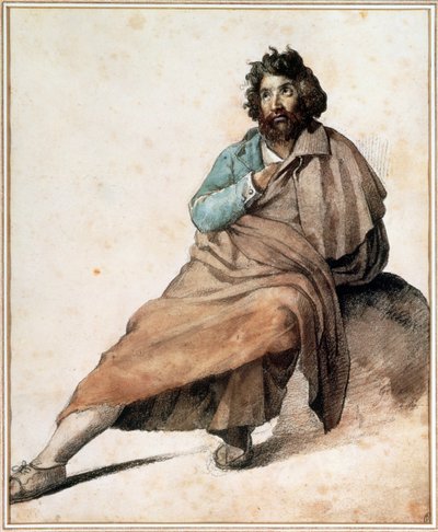 Włoski montagnard autorstwa Theodore Gericault