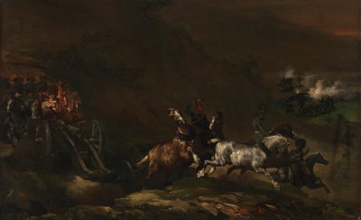 Artyleria dojazdowa autorstwa Theodore Gericault