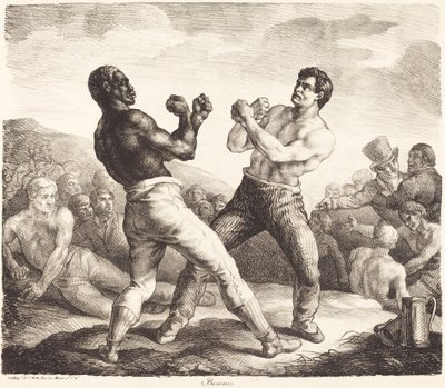 Bokserzy (Bokserzy) autorstwa Theodore Gericault