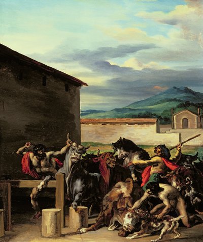 Targ Bydlęcy autorstwa Theodore Gericault