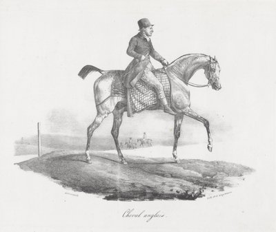 Koń angielski (An English Horse) autorstwa Theodore Gericault