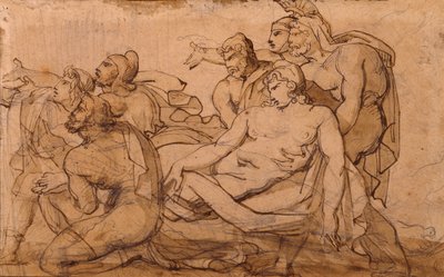 Śmierć Paryża autorstwa Theodore Gericault