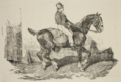 Géricault - Koń powożony przez stępaka, 1820 r. autorstwa Theodore Gericault