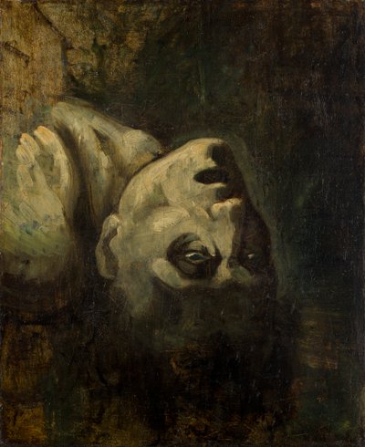 Głowa utopionego mężczyzny autorstwa Theodore Gericault