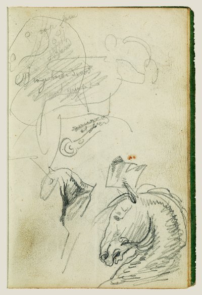 Badania nad końmi autorstwa Theodore Gericault