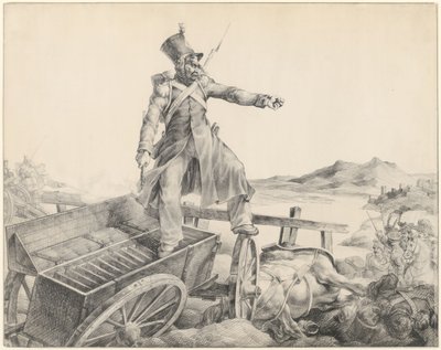 Wóz artyleryjski (Artillery Caisson) autorstwa Theodore Gericault