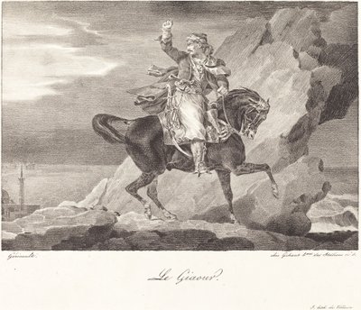 Le Giaour (Niewierny) autorstwa Theodore Gericault