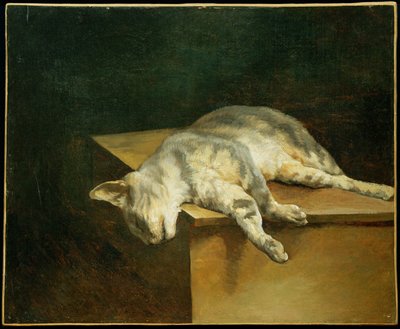 Le chat mort - Martwy kot ... autorstwa Theodore Gericault