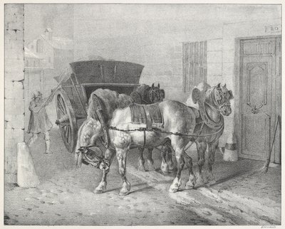 Les Boueux (Sprzątacze ulic) autorstwa Theodore Gericault