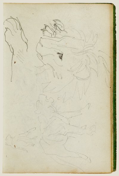 Badania nad lwami autorstwa Theodore Gericault