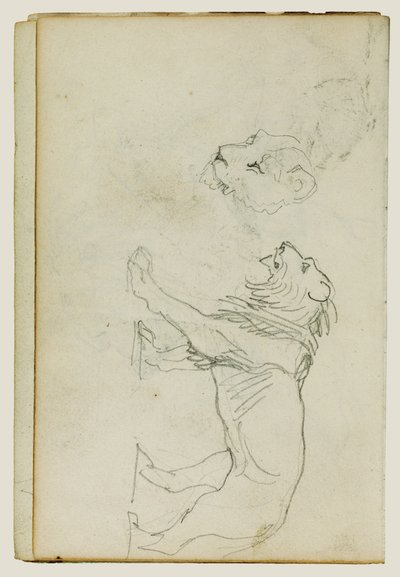 Idący lew, głowa lwicy autorstwa Theodore Gericault