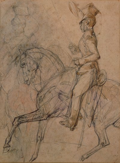 Oficer Ułanów Polskich autorstwa Theodore Gericault