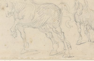 Studia dotyczące koni autorstwa Theodore Gericault