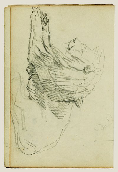 Lew siedzący autorstwa Theodore Gericault