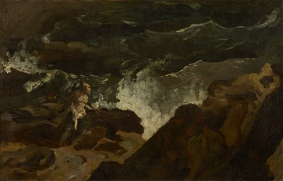 Rozbicie statku na plaży („Burza”) autorstwa Theodore Gericault