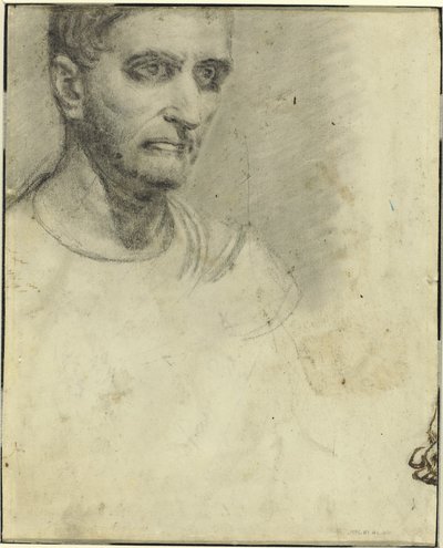Studium mężczyzny [revers] autorstwa Theodore Gericault