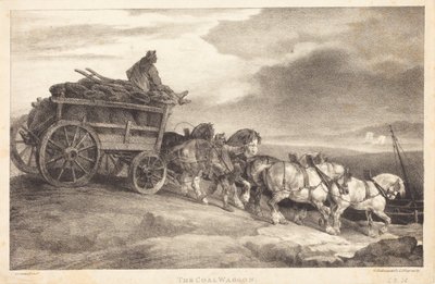 Wagon węglowy autorstwa Theodore Gericault