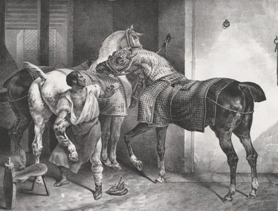 Kowal angielski, 1822. autorstwa Theodore Gericault
