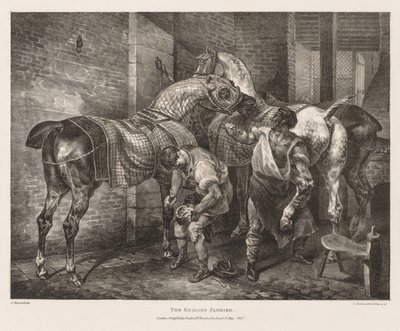 Englantilainen Farrierpolish autorstwa Theodore Gericault