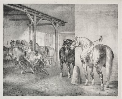 Szopa Przewoźnika autorstwa Theodore Gericault