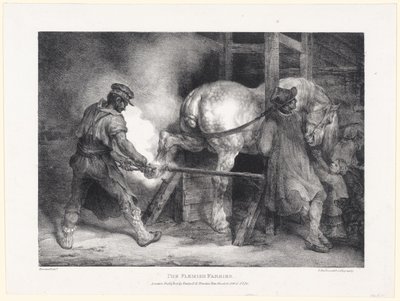 Flamandzki kowal autorstwa Theodore Gericault