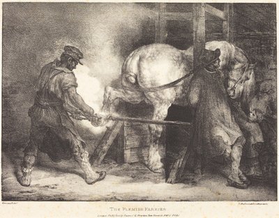 Flamandzki kowal autorstwa Theodore Gericault