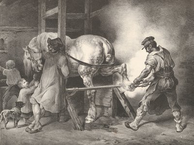 Kowal flamandzki, 1822. autorstwa Theodore Gericault