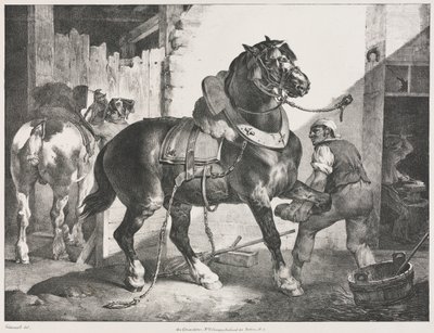Francuski kowal autorstwa Theodore Gericault