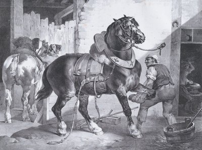 Kowal francuski, 1822. autorstwa Theodore Gericault