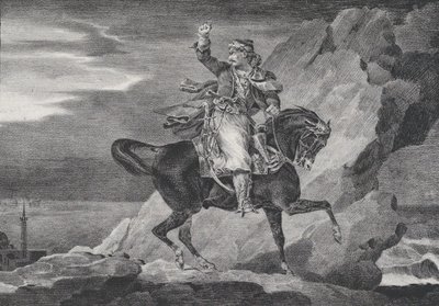 Giaour, 1820. autorstwa Theodore Gericault