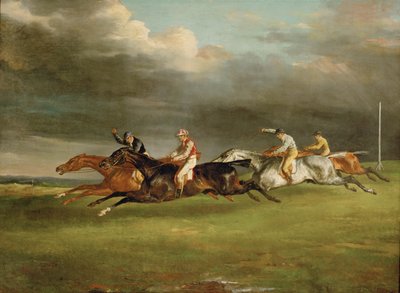 Derby w Epsom ... autorstwa Theodore Gericault