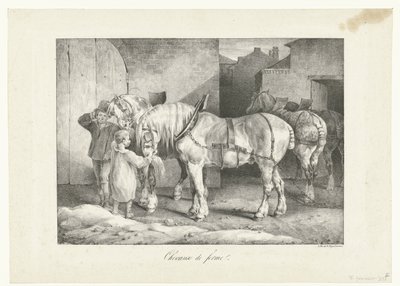 Parametry techniczne Konie hodowlane (tytuł na obiekcie) Cztery różne tematy (tytuł serii) autorstwa Theodore Gericault