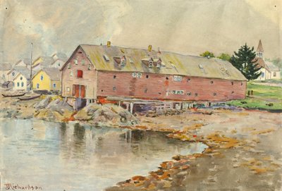 The Old Warehouse, Sitka autorstwa Theodore J. Richardson