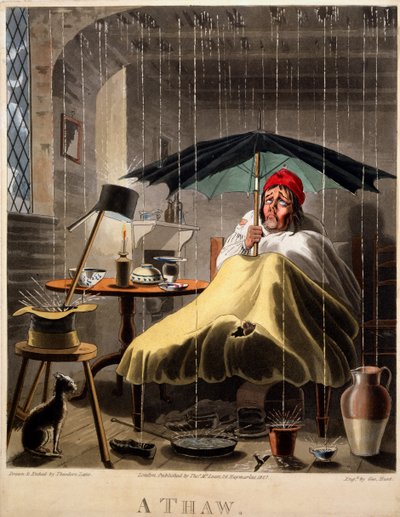 Odwilż, grafika wykonana przez George