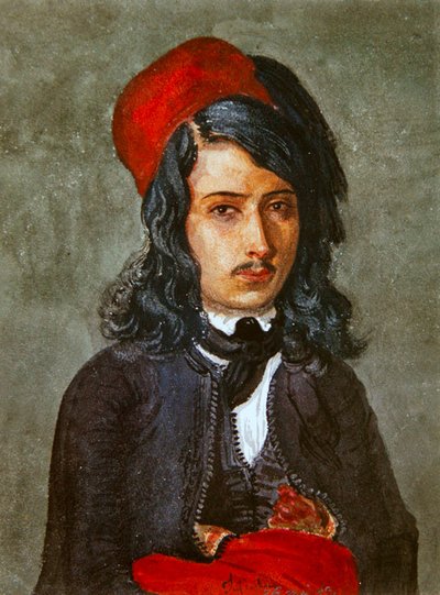 Portret młodego tunezyjskiego Żyda autorstwa Theodore Leblanc