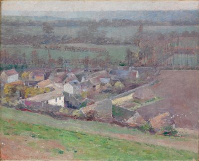 Widok z lotu ptaka autorstwa Theodore Robinson