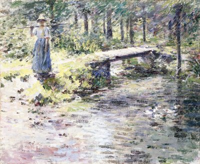 Mały Most autorstwa Theodore Robinson