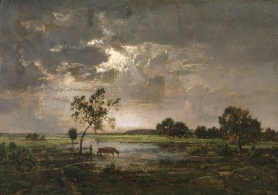 Krajobraz autorstwa Theodore Rousseau