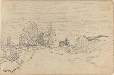 Krajobraz I autorstwa Theodore Rousseau