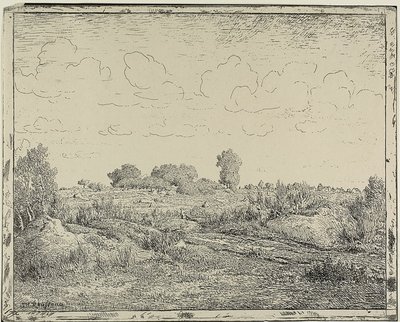 Równina na Plante w Biau autorstwa Theodore Rousseau