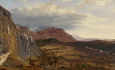 Widok Saleve, niedaleko Genewy autorstwa Theodore Rousseau