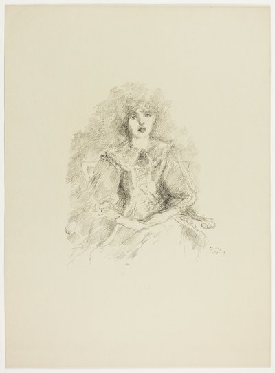 Studium przy świetle lampy autorstwa Theodore Roussel