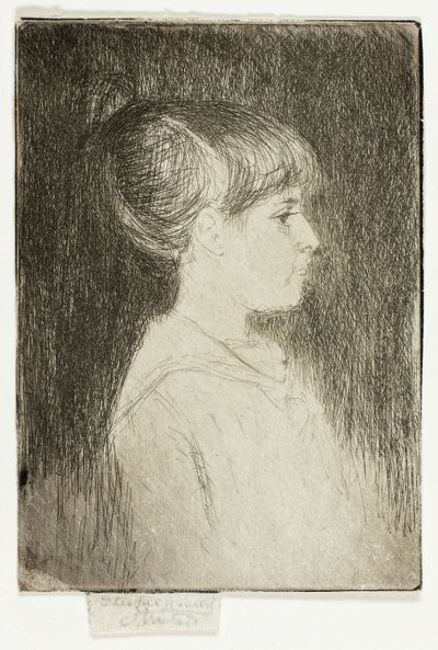 Jeanette, czerwiec 1887 autorstwa Theodore Roussel