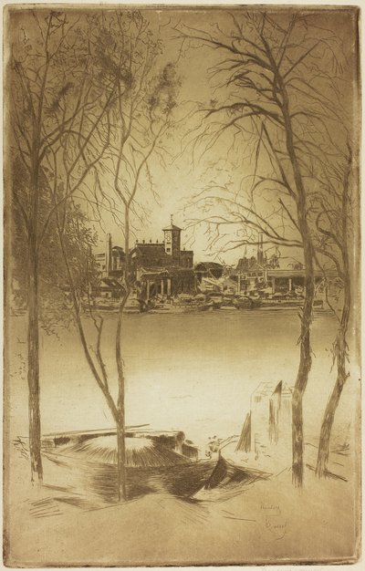 Złotokap i Battersea autorstwa Theodore Roussel